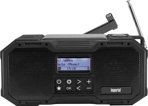 Imperial DABMAN OR 1 Outdoorradio DAB+, UKW Notfallradio, Bluetooth® Solarpanel, Akku-Ladefunktion, von Imperial