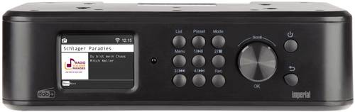 Imperial DABMAN i460 (sw) Internet Küchenradio Internet, DAB+, UKW, FM Bluetooth®, Internetradio, von Imperial