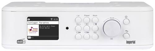Imperial DABMAN i460 (ws) Internet Küchenradio Internet, DAB+, UKW, FM Bluetooth®, Internetradio, von Imperial