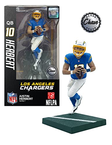 Imports Dragon NFL Justin Herbert (Los Angeles Chargers) Chase 15,2 cm Figur Serie 1 von Imports Dragon NFL