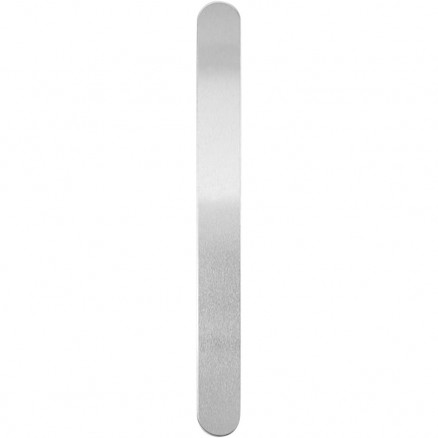 Metallbänder, Aluminium, L 15,2 cm, B 16 mm, Dicke 1,6 mm, 7 Stk/ 1 Pck von ImpressArt