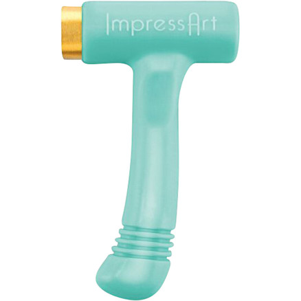 Punzier-Hammer, L 15 cm, B 9 cm, 1 Stk von ImpressArt