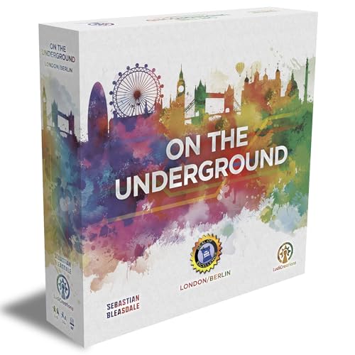 On The Underground: London/Berlin - Kartenspiel - Englisch - LudiCreations von Impressions