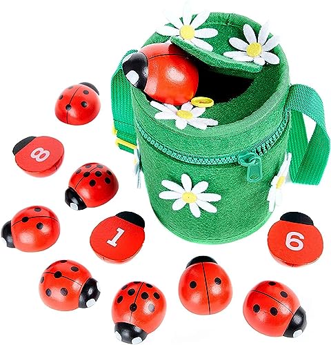 Impulse Lernspiel zählen Lernen Zahlen Lernen Mariechenkäfer zählen – Montessori Konzept für Mädchen & Jungen ab 2 Jahren Holzpielzeug als Geschenk - Feinmotorik fördern & spielerisch Lernen mit Spaß Impulse Lernspiel zählen Lernen Zahlen Lernen Mariechenkäfer zählen – Montessori Konzept für Mädchen & Jungen ab 2 Jahren Holzpielzeug als Geschenk - Feinmotorik fördern & spielerisch Lernen mit Spaß von Impulse