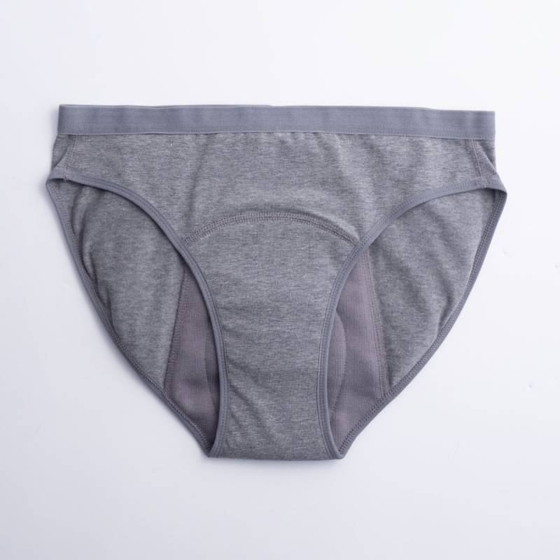 Imse (by ImseVimse) Period Underwear - Bikini Heavy Flow - XL (48-50) Grey Melange von ImseVimse