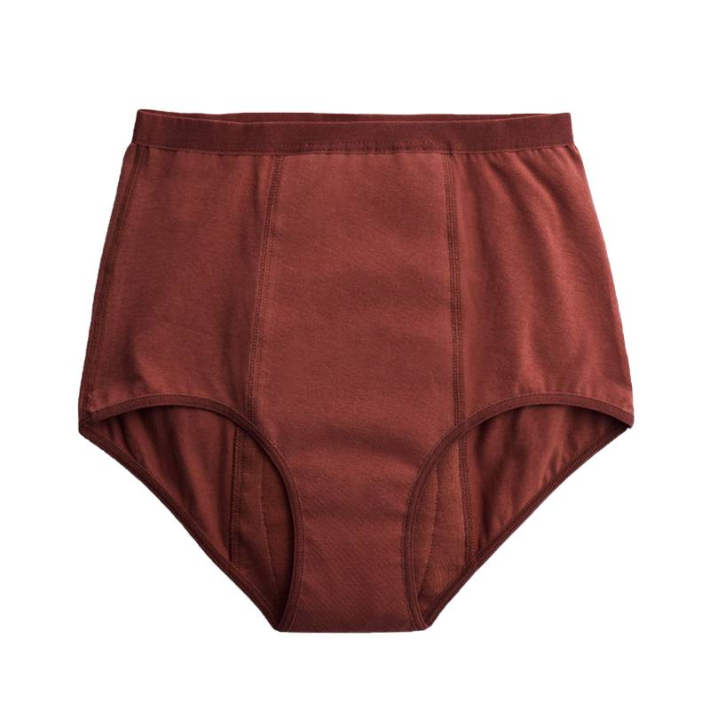 Imse (by ImseVimse) Period Underwear - High Waist Heavy Flow - XXL (52-54) Rusty Bordeaux von ImseVimse