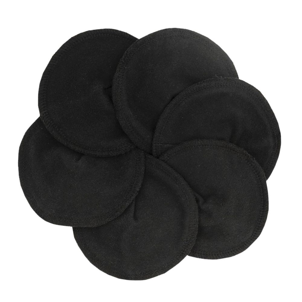 Imse Stilleinlagen aus Biobaumwolle - 3 Paare - Black von ImseVimse