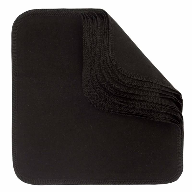 Imse Waschlappen - 10 St. - Black von ImseVimse