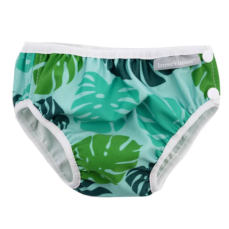 Vimse Schwimmwindel - S (6 - 8 kg) Monstera von ImseVimse