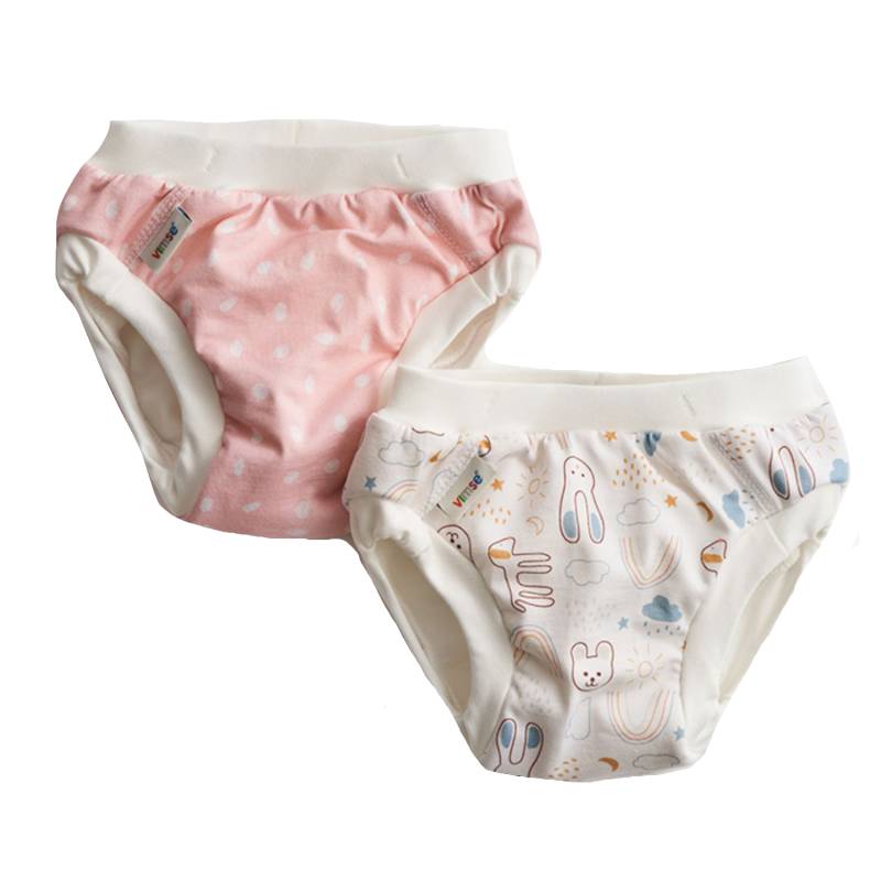 Vimse Trainer - 2 St. - Pink Dots / White Teddy XL (11 - 14 kg) von ImseVimse