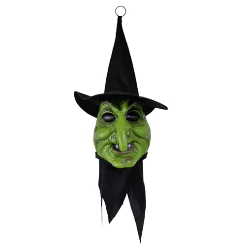 Imtrub Halloween Hexen Dekorationen | Kostümzubehör Blinkende Hexendekor | Scherzartikel Mit Licht Und Ton Für Partyzubehör Halloween Dekoration Innenbereich von Imtrub