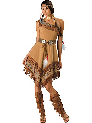 In Character Kost-me 186828 Indian Maiden Kost-m - Braun - Medium von InCharacter