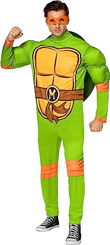 InSpirit Designs Teenage Mutant Ninja Turtles Klassisches Michelangelo-Kostüm für Erwachsene | Offizielles Lizenzprodukt | Cosplay-Kostüm | Gruppenkostüm | Klassisches Kostüm, L InSpirit Designs Teenage Mutant Ninja Turtles Klassisches Michelangelo-Kostüm für Erwachsene | Offizielles Lizenzprodukt | Cosplay-Kostüm | Gruppenkostüm | Klassisches Kostüm, L von InSpirit Designs