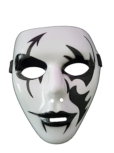 Inception Pro Infinite Jabbawockeez Maske - Hip Hop - Geist Kiss Joker Pierrot - Weiß Kostüm - Karneval - Halloween - Verkleidung von Inception Pro Infinite