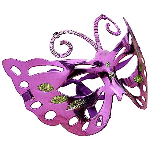 Inception Pro Infinite - Venezianische Maske - Schmetterling - bunt - Kostüm - Karneval - Kostüm - Halloween - Cosplay - Frau - Mädchen - Geschenkidee für Weihnachten und Geburtstag - lila von Inception Pro Infinite