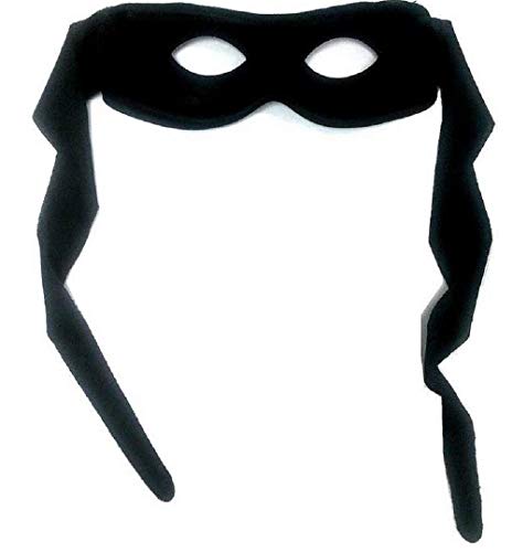 Kostüm Maske - Verkleidung - Karneval - Halloween - Zorro - Schwertkämpfer - maskierter Ritter - schwarze Farbe - Erwachsene - Mann - J Kostüm Maske - Verkleidung - Karneval - Halloween - Zorro - Schwertkämpfer - maskierter Ritter - schwarze Farbe - Erwachsene - Mann - J von Inception Pro Infinite
