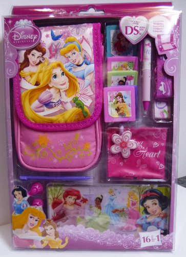 Set mit 16 Zubehörteilen Disney Princess All DS von Indeca