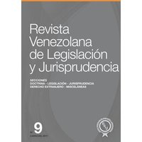 Revista Venezolana de Legislación y Jurisprudencia N° 9 von Independently Published