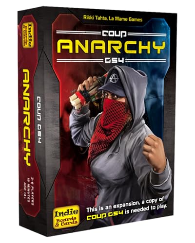 Indie Board Games CO04 - Coup Rebellion G54: Anarchy Expansion Indie Board Games CO04 - Coup Rebellion G54: Anarchy Expansion von Indie Boards and Cards