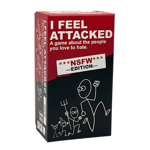 Indie Bretter & Karten I Feel Attacked NSFW Edition Partyspiel für Erwachsene Brettspielabende - Lustige Kartenspiele für Erwachsene ab 18 Jahren, 4-10 Spieler - von The Publishers of Coup, Avalon und Indie Bretter & Karten I Feel Attacked NSFW Edition Partyspiel für Erwachsene Brettspielabende - Lustige Kartenspiele für Erwachsene ab 18 Jahren, 4-10 Spieler - von The Publishers of Coup, Avalon und von Indie Boards and Cards