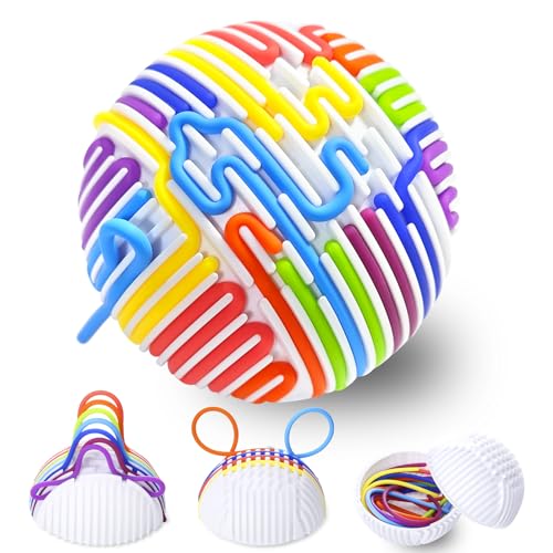 InemzTal Sensorik Spielzeug für Kinder ab 3+ und Erwachsene,Montessori Silikon Sensory Fidget Spiel Toys,Autismus Spielzeug mit 16 Zählstangen Schnüren InemzTal Sensorik Spielzeug für Kinder ab 3+ und Erwachsene,Montessori Silikon Sensory Fidget Spiel Toys,Autismus Spielzeug mit 16 Zählstangen Schnüren von InemzTal