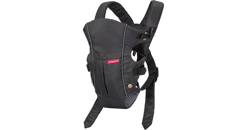Swift Classic ergonomische Babytrage, schwarz schwarz Modell 2 von Infantino