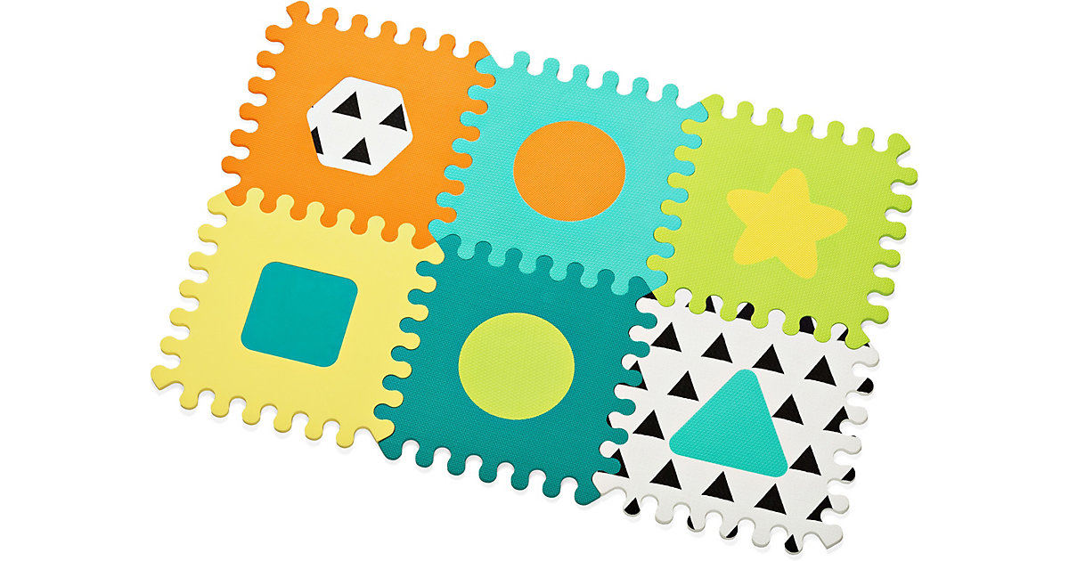 Puzzle Spielmatte von Weichschaum mehrfarbig von Infantino