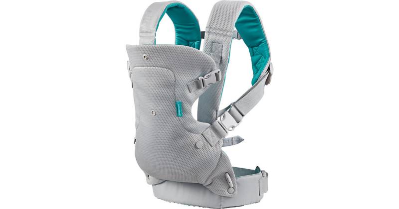 Babytrage Flip 4-In-1 Light & Airy grau/grün von Infantino