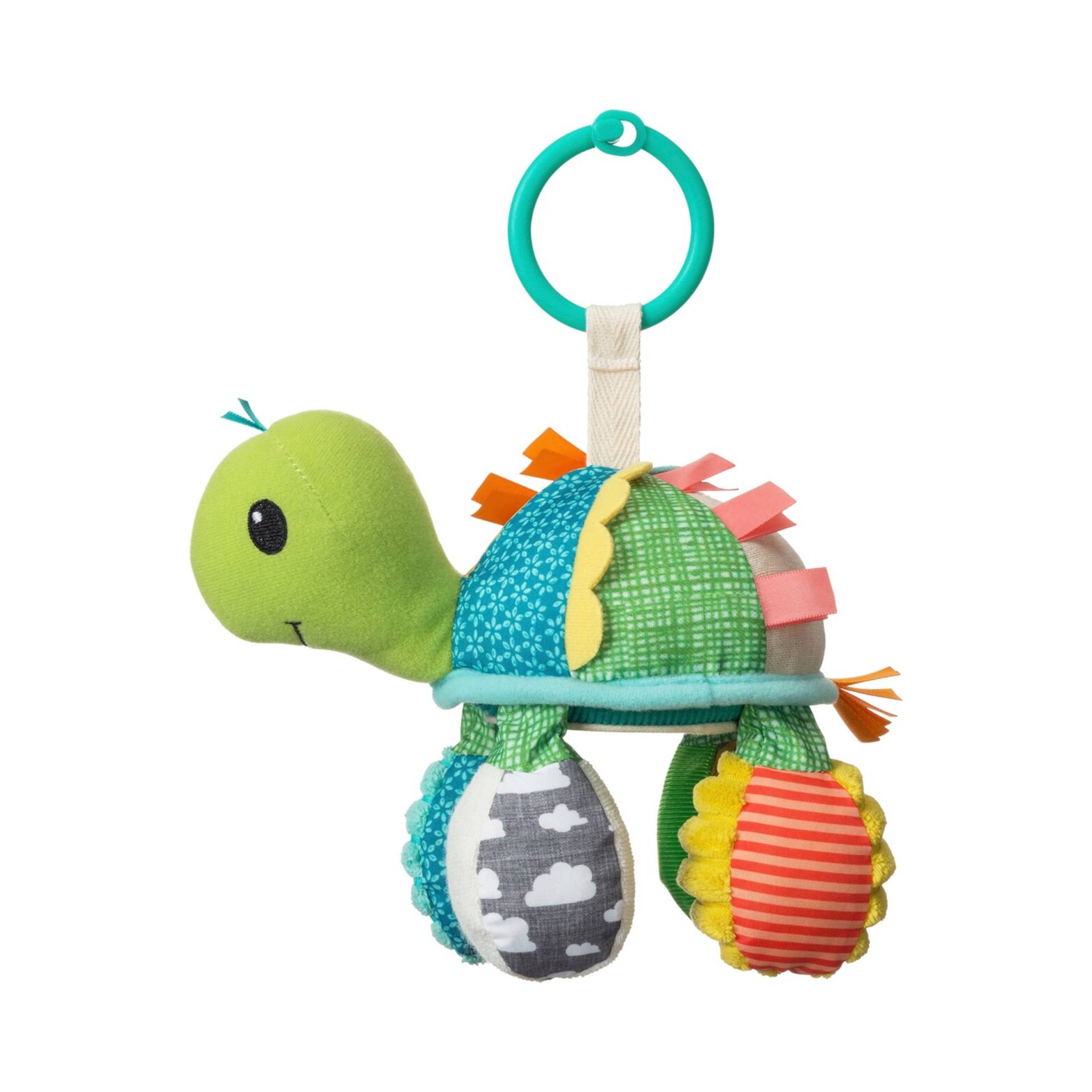 Infantino Hängespielzeug Schildkröte mit Rassel & Spiegel Go gaga von Infantino