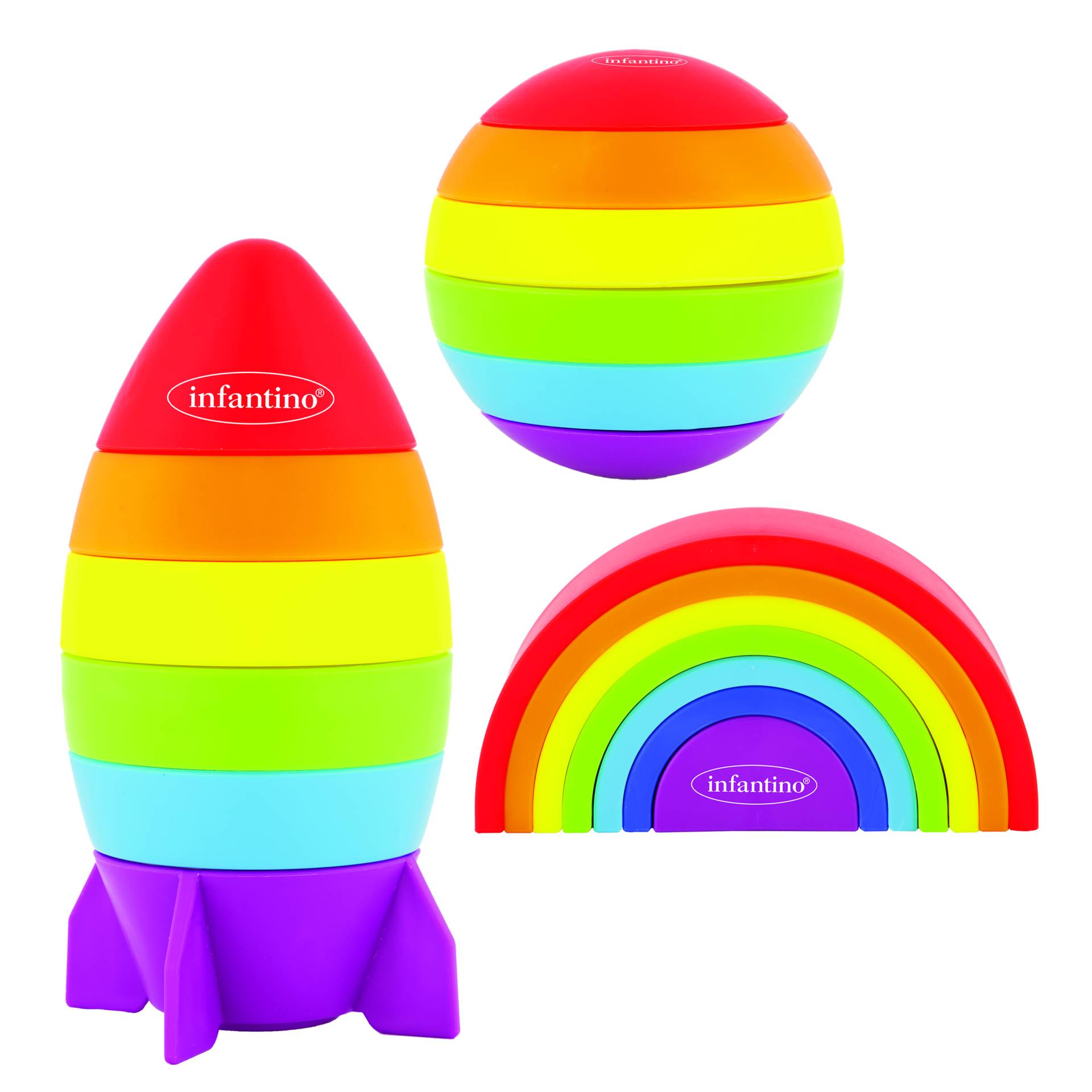 Infantino Regenbogen Spielset von Infantino