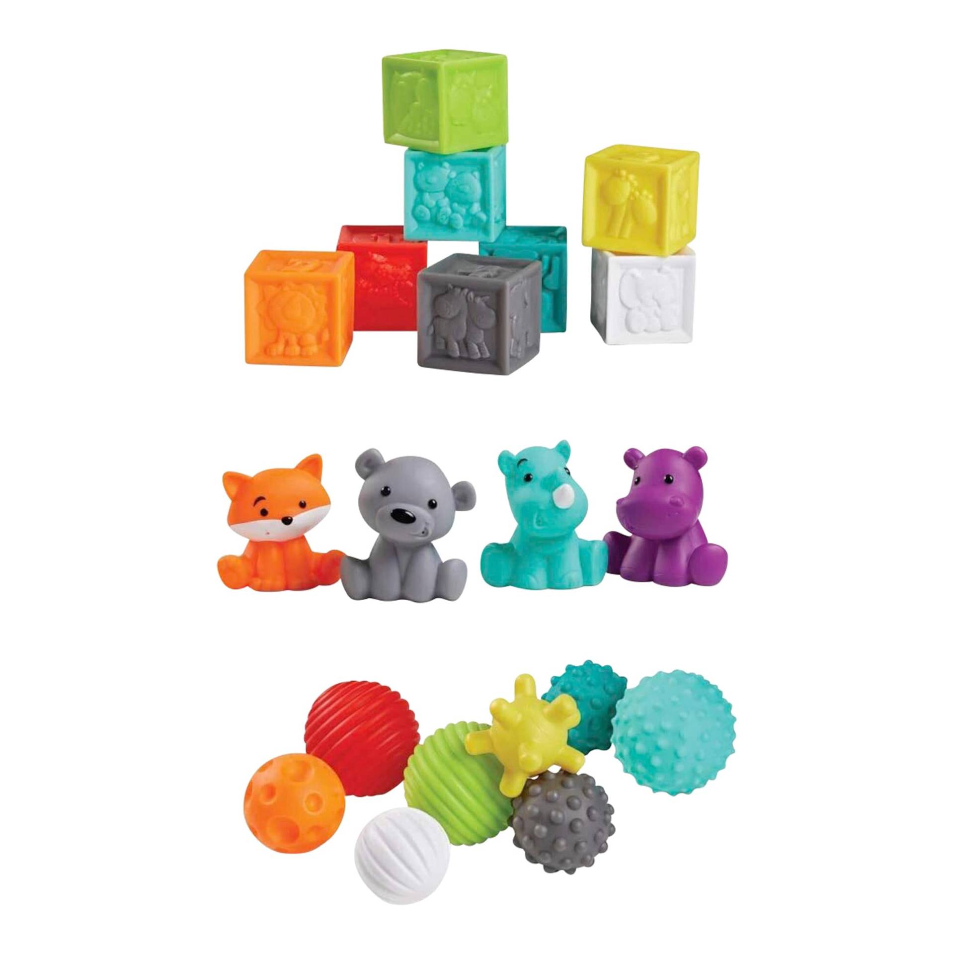 Infantino Sensorik Klötze, Bälle & Tiere Infantino Sensorik Klötze, Bälle & Tiere von Infantino