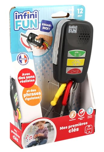 Infini Fun - Meine ersten Schlüssel – Nachahmungsspielzeug – elektronisches Lernspielzeug – für Babys und Kinder ab 12 Monaten Infini Fun - Meine ersten Schlüssel – Nachahmungsspielzeug – elektronisches Lernspielzeug – für Babys und Kinder ab 12 Monaten von Infini Fun