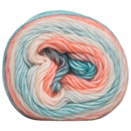 Infinity Hearts Anemone Garn 06 Pfirsich/Blau/Rot von Infinity Hearts