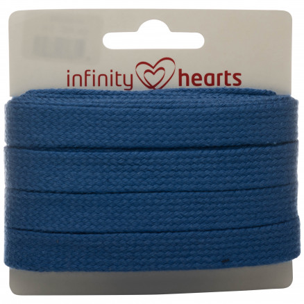 Infinity Hearts Anorakschnur Baumwolle flach 10mm 650 Blau - 5m Infinity Hearts Anorakschnur Baumwolle flach 10mm 650 Blau - 5m von Infinity Hearts