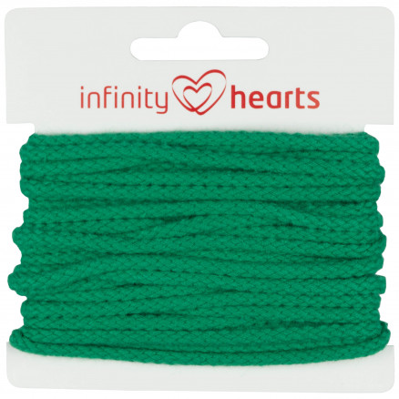 Infinity Hearts Anorakschnur Baumwolle rund 3mm 720 Hellgrün - 5m Infinity Hearts Anorakschnur Baumwolle rund 3mm 720 Hellgrün - 5m von Infinity Hearts