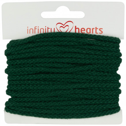 Infinity Hearts Anorakschnur Baumwolle rund 3mm 760 Dunkelgrün - 5m Infinity Hearts Anorakschnur Baumwolle rund 3mm 760 Dunkelgrün - 5m von Infinity Hearts