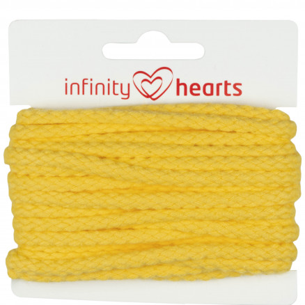 Infinity Hearts Anorakschnur Baumwolle rund 5mm 340 Gelb - 5m Infinity Hearts Anorakschnur Baumwolle rund 5mm 340 Gelb - 5m von Infinity Hearts