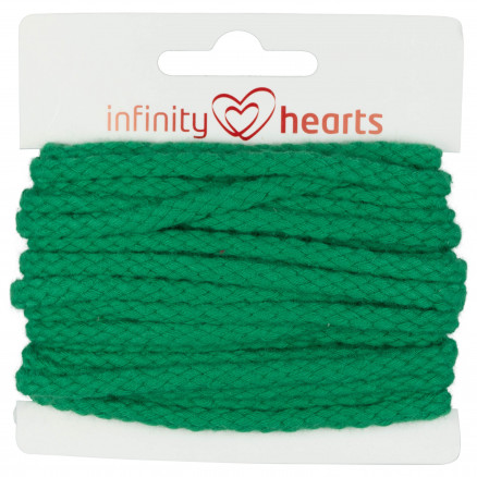Infinity Hearts Anorakschnur Baumwolle rund 5mm 720 Hellgrün - 5m Infinity Hearts Anorakschnur Baumwolle rund 5mm 720 Hellgrün - 5m von Infinity Hearts