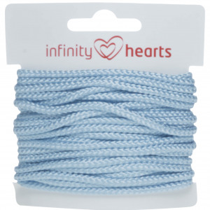 Infinity Hearts Anorakschnur Polyester 3mm 08 Hellblau - 5m von Infinity Hearts