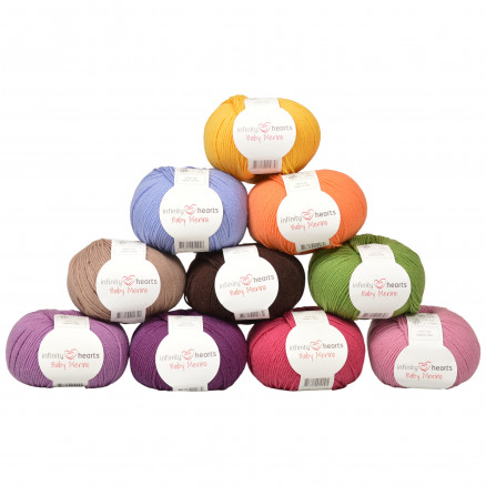 Infinity Hearts Baby Merino Farbpackung 09 Sommer - 10 Stk Infinity Hearts Baby Merino Farbpackung 09 Sommer - 10 Stk von Infinity Hearts