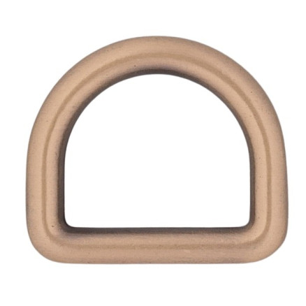 Infinity Hearts D-Ring Messing Antik Bronze 25x25mm - 5 Stk von Infinity Hearts