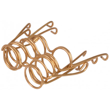 Infinity Hearts Elfengläser/Puppengläser Metall Gold 25mm - 5 Stück. von Infinity Hearts