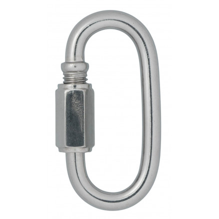 Infinity Hearts Feuerwehrhaken/Karabiner mit Schraubverschluss Edelstahl Silber 50x23,8mm - 3 Stk Infinity Hearts Feuerwehrhaken/Karabiner mit Schraubverschluss Edelstahl Silber 50x23,8mm - 3 Stk von Infinity Hearts