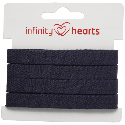 Infinity Hearts Fischgrätband Baumwolle 10mm 08 Marine - 5m Infinity Hearts Fischgrätband Baumwolle 10mm 08 Marine - 5m von Infinity Hearts