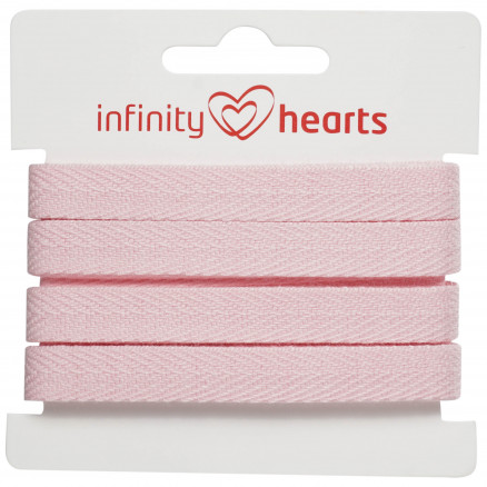 Infinity Hearts Fischgrätband Baumwolle 10mm 32 Hellrot - 5m Infinity Hearts Fischgrätband Baumwolle 10mm 32 Hellrot - 5m von Infinity Hearts