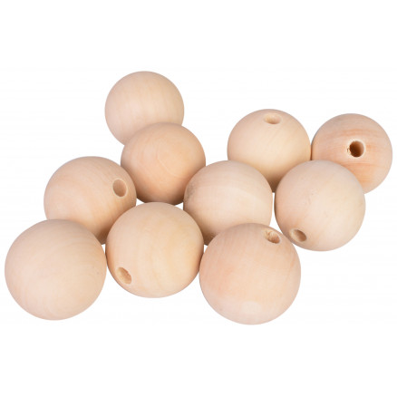 Infinity Hearts Holzperlen rund 40mm - 10 Stück Infinity Hearts Holzperlen rund 40mm - 10 Stück von Infinity Hearts