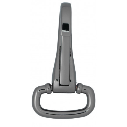 Infinity Hearts Karabiner mit D-Ring Messing Gunmetal 50mm - 1 Stück von Infinity Hearts