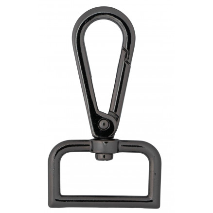 Infinity Hearts Karabiner mit D-Ring Messing Gunmetal 60mm - 3 Stück. von Infinity Hearts
