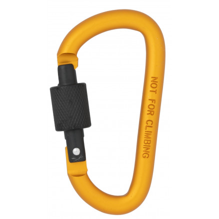 Infinity Hearts Feuerwehrhaken/Karabiner mit Schloss Messing Gold 80mm von Infinity Hearts