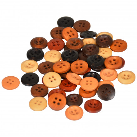 Infinity Hearts Knöpfe 4-Loch rund Holz 7 Farbenmix 15x4mm - 50 Stk Infinity Hearts Knöpfe 4-Loch rund Holz 7 Farbenmix 15x4mm - 50 Stk von Infinity Hearts
